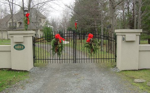 Sliding gates and fences